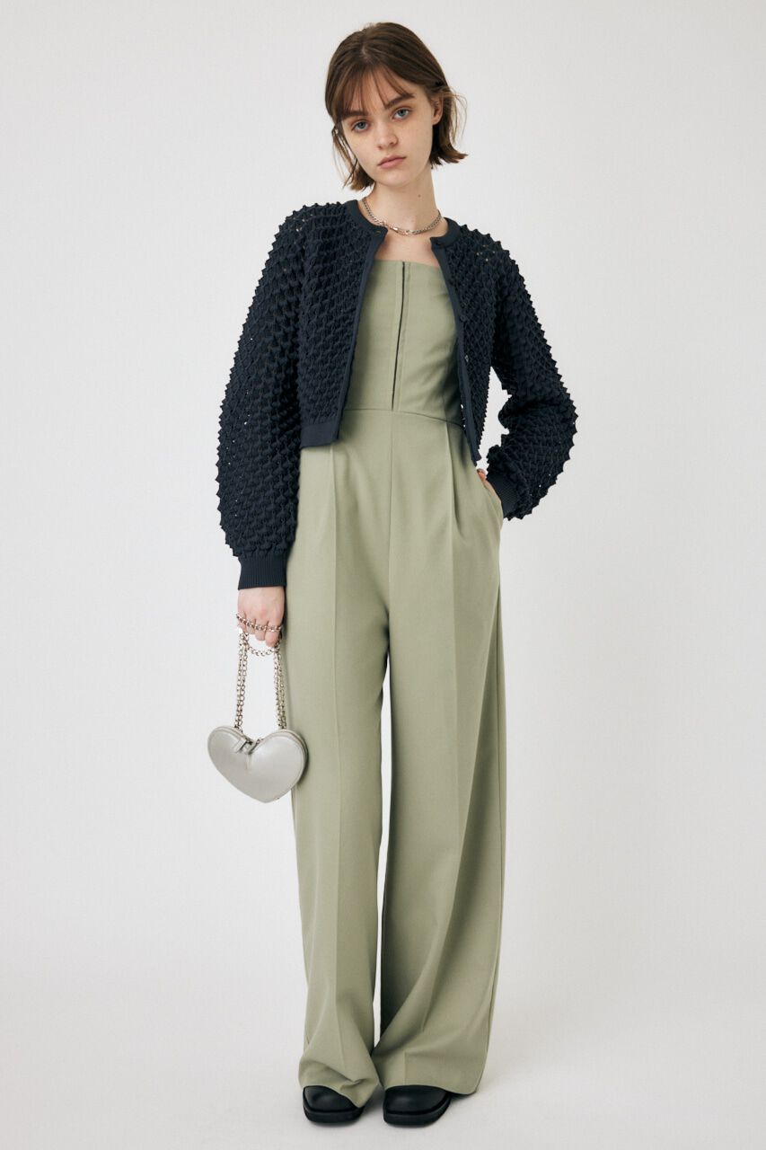 MOUSSY「PEAK STITCH KNIT カーディガン」|ニット・セーター|