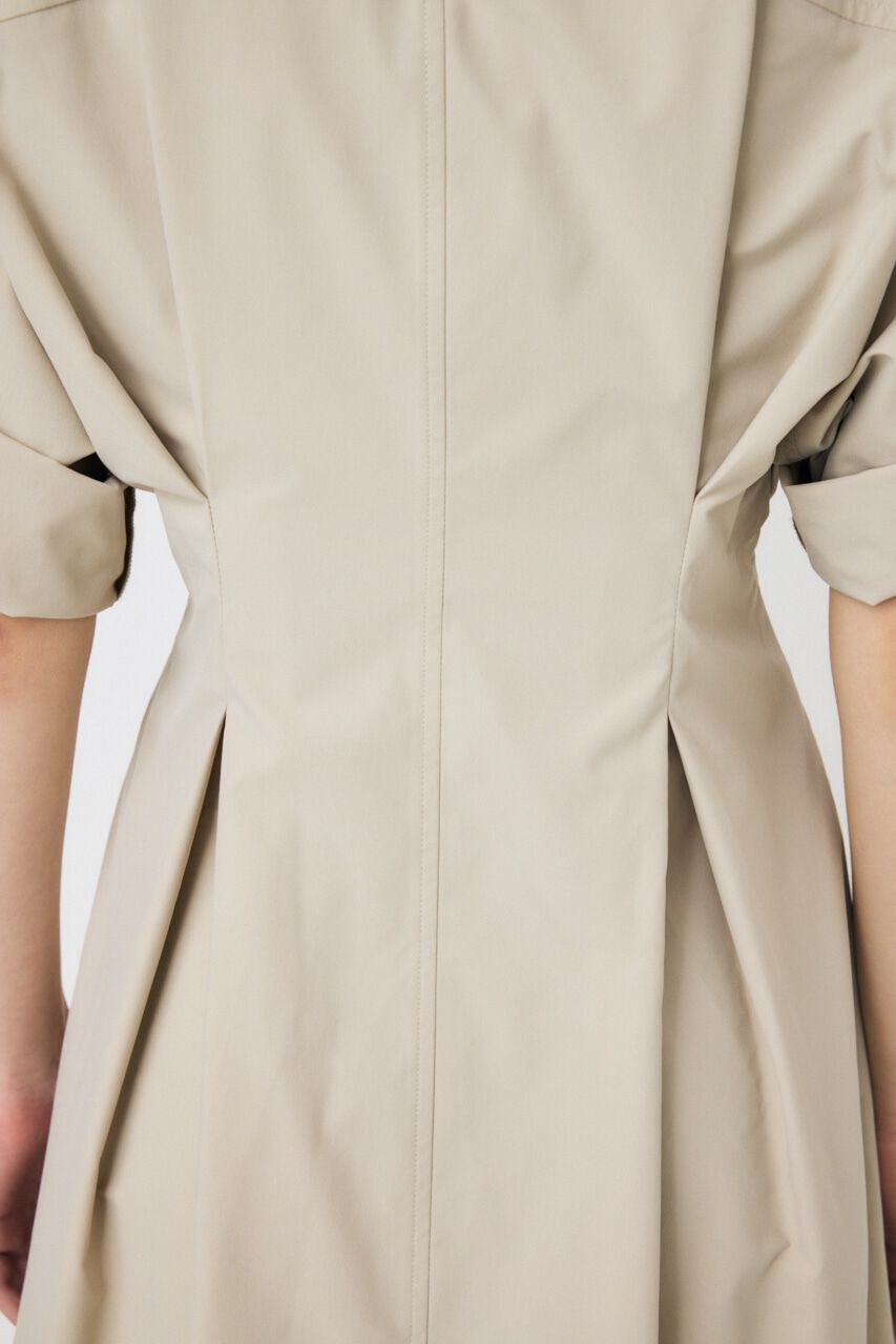 MOUSSY「OPEN COLLAR SAFARI ドレス」|ワンピース|