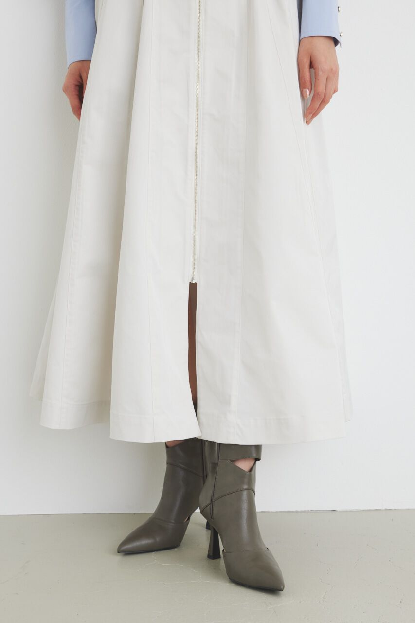 rienda「ハイウエストトレンチフレアSK」|スカート|