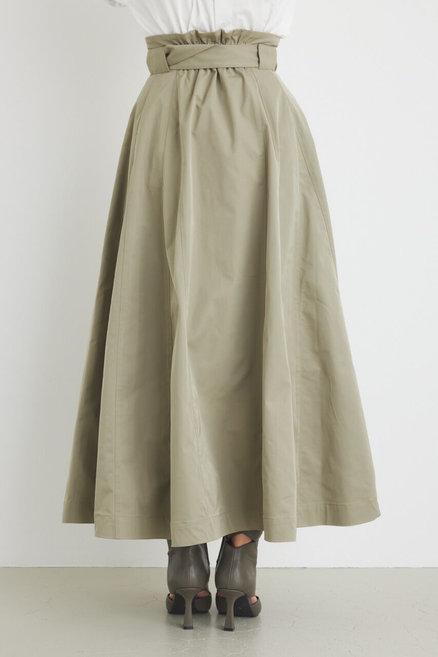 rienda「ハイウエストトレンチフレアSK」|スカート|