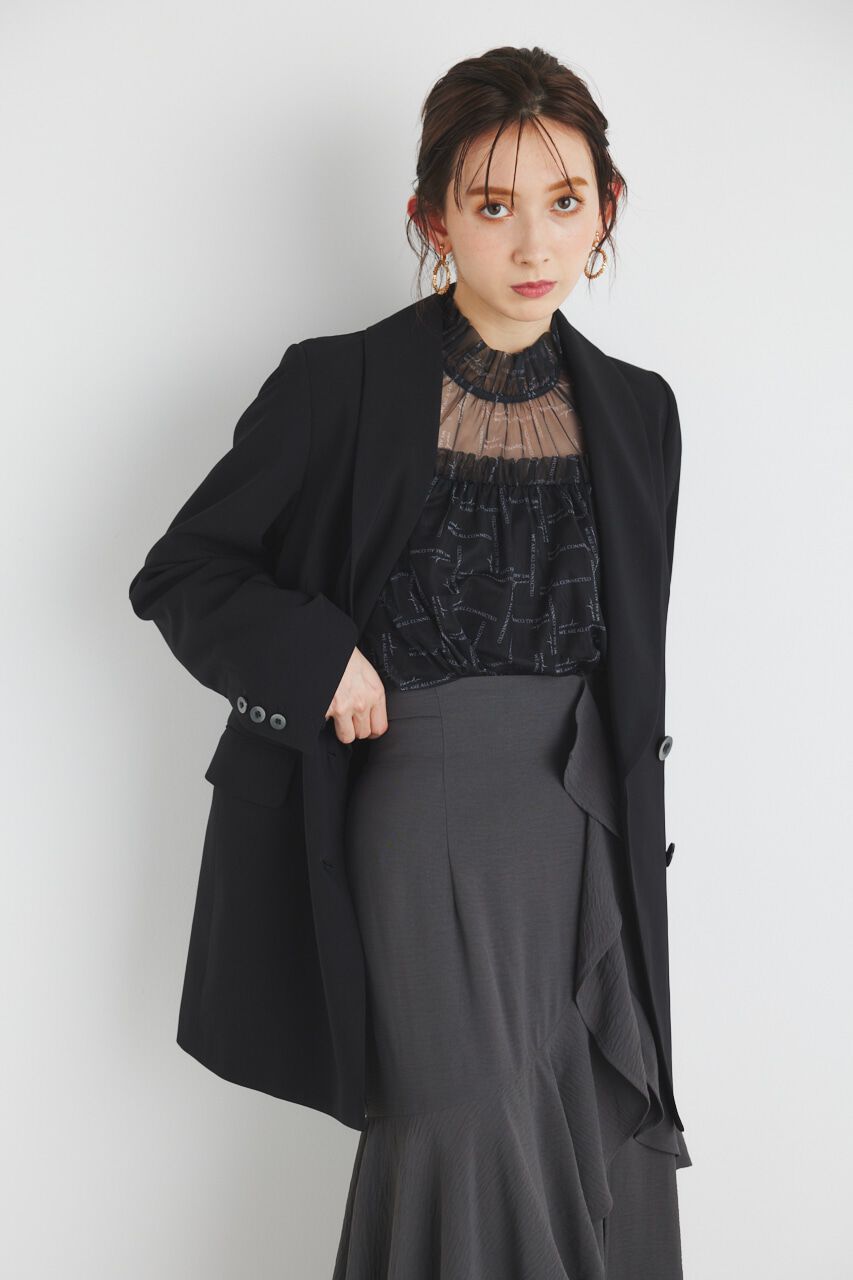 rienda「ダブルボタンショールカラーテーラードJK」|その他|