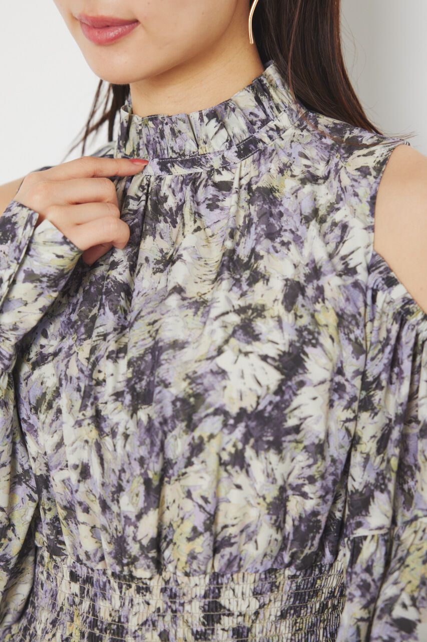 rienda「＃デュアルフラワーワンピース」|ワンピース|