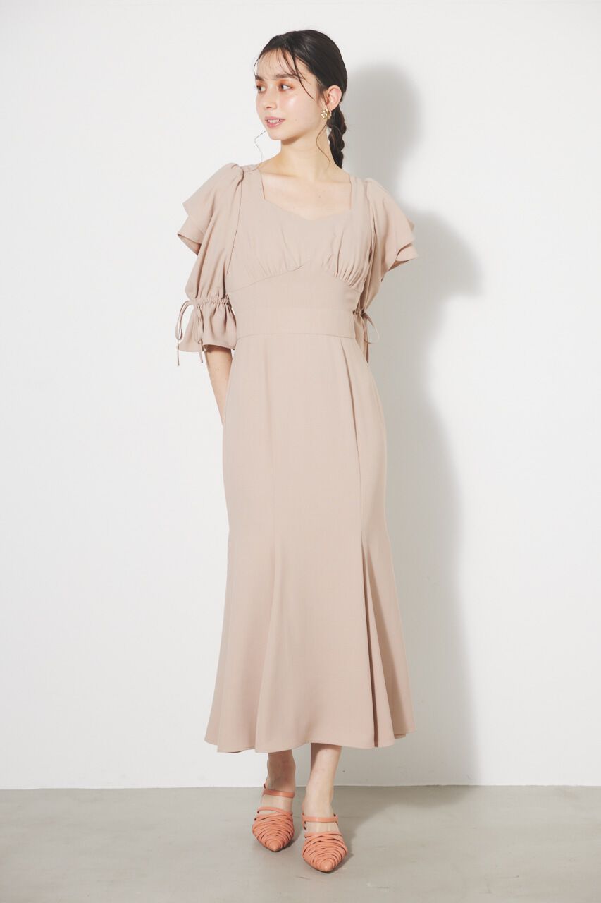 rienda「ショルダーダブルフリルマーメイドOP」|ワンピース|