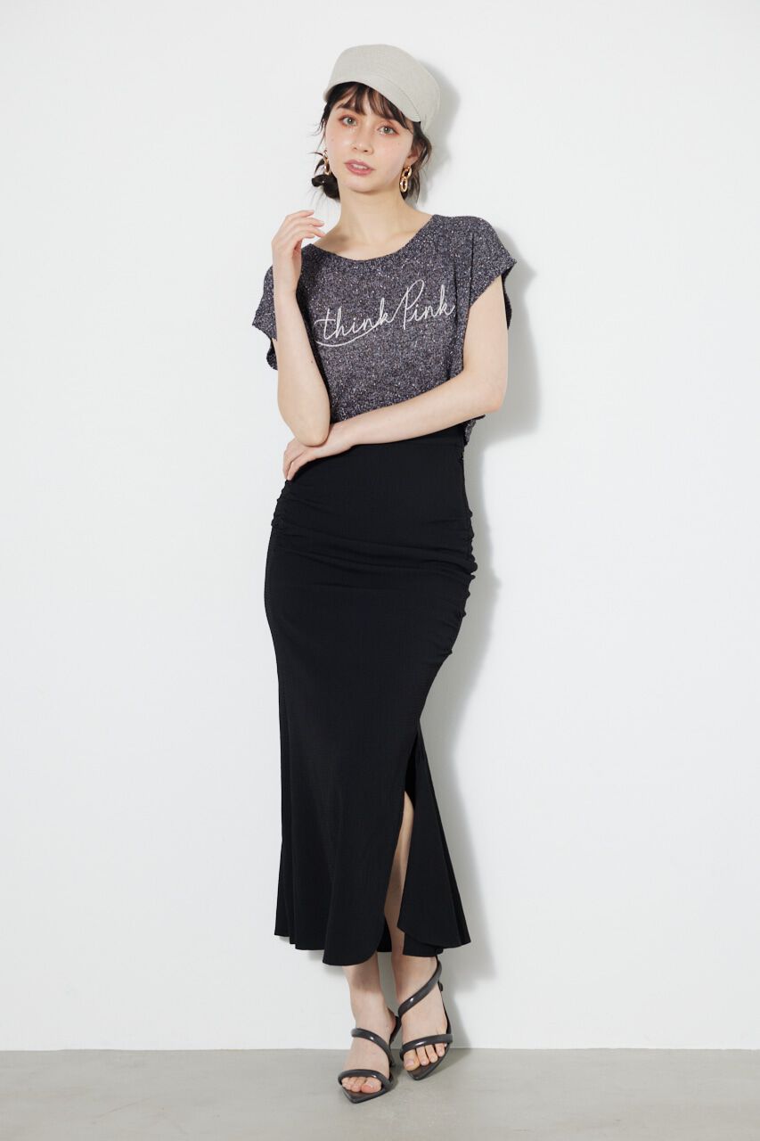 rienda「ギャザーマーメードJ/W SK」|スカート|