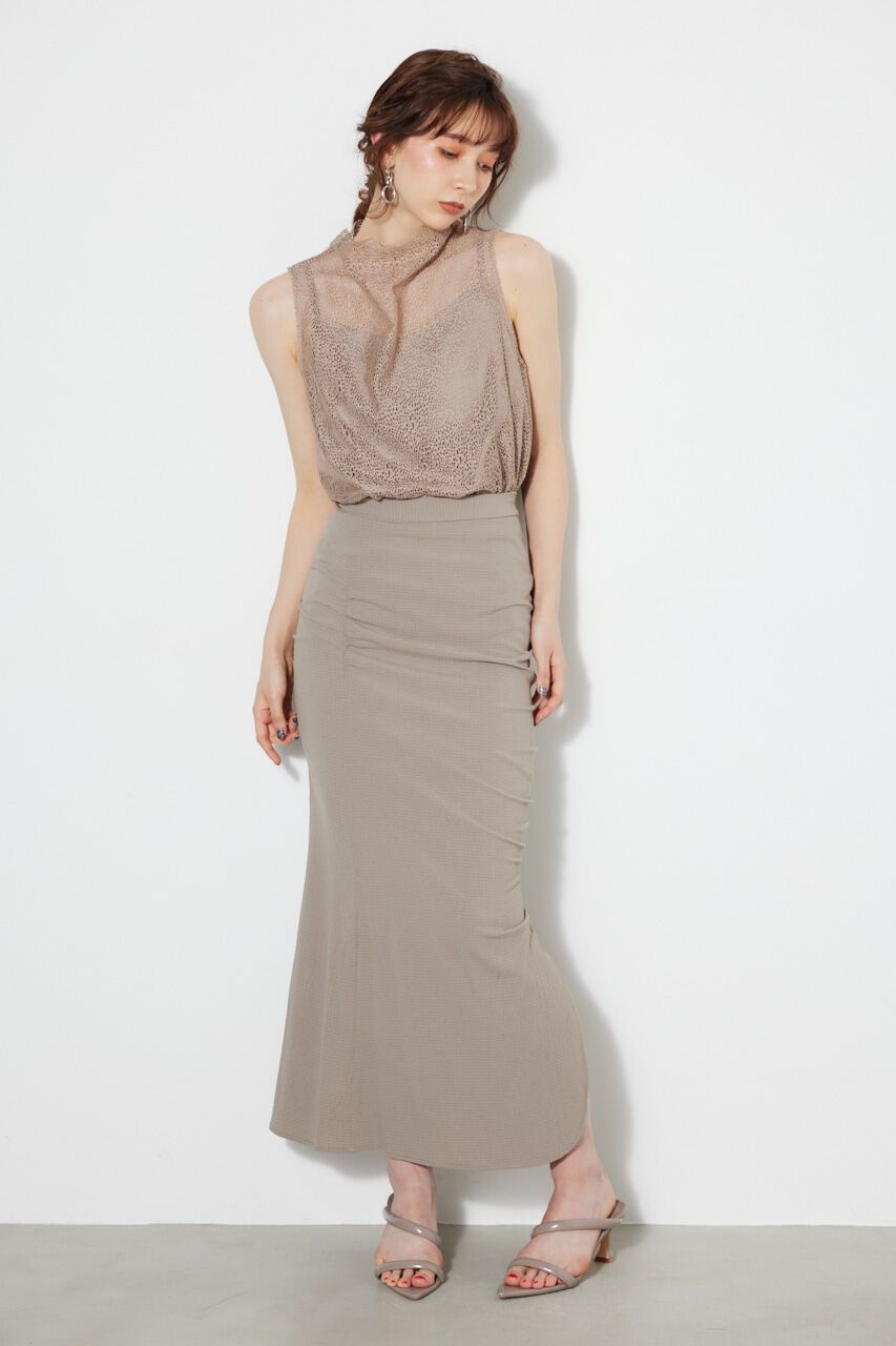 rienda「ギャザーマーメードJ/W SK」|スカート|