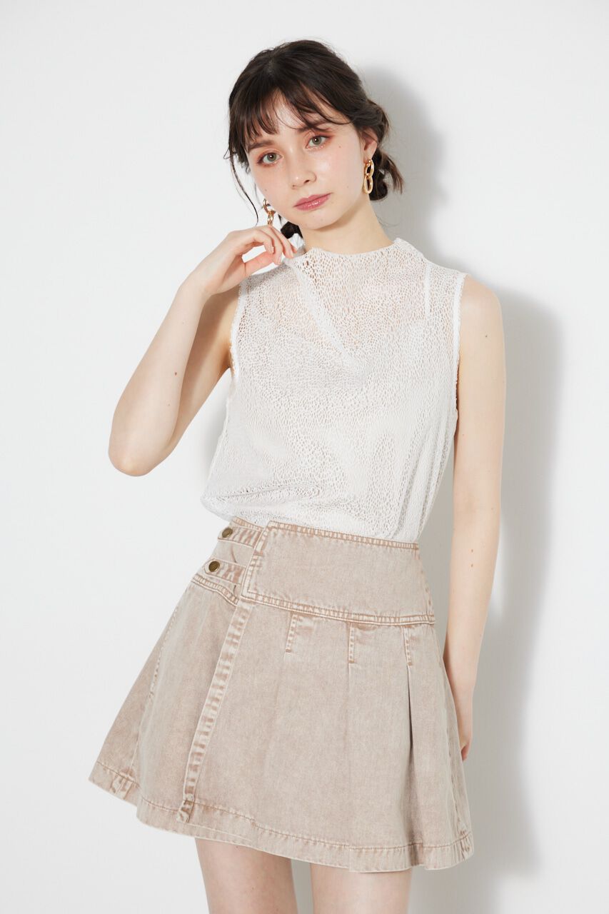 rienda「メッシュレースBLS」|シャツ・ブラウス|