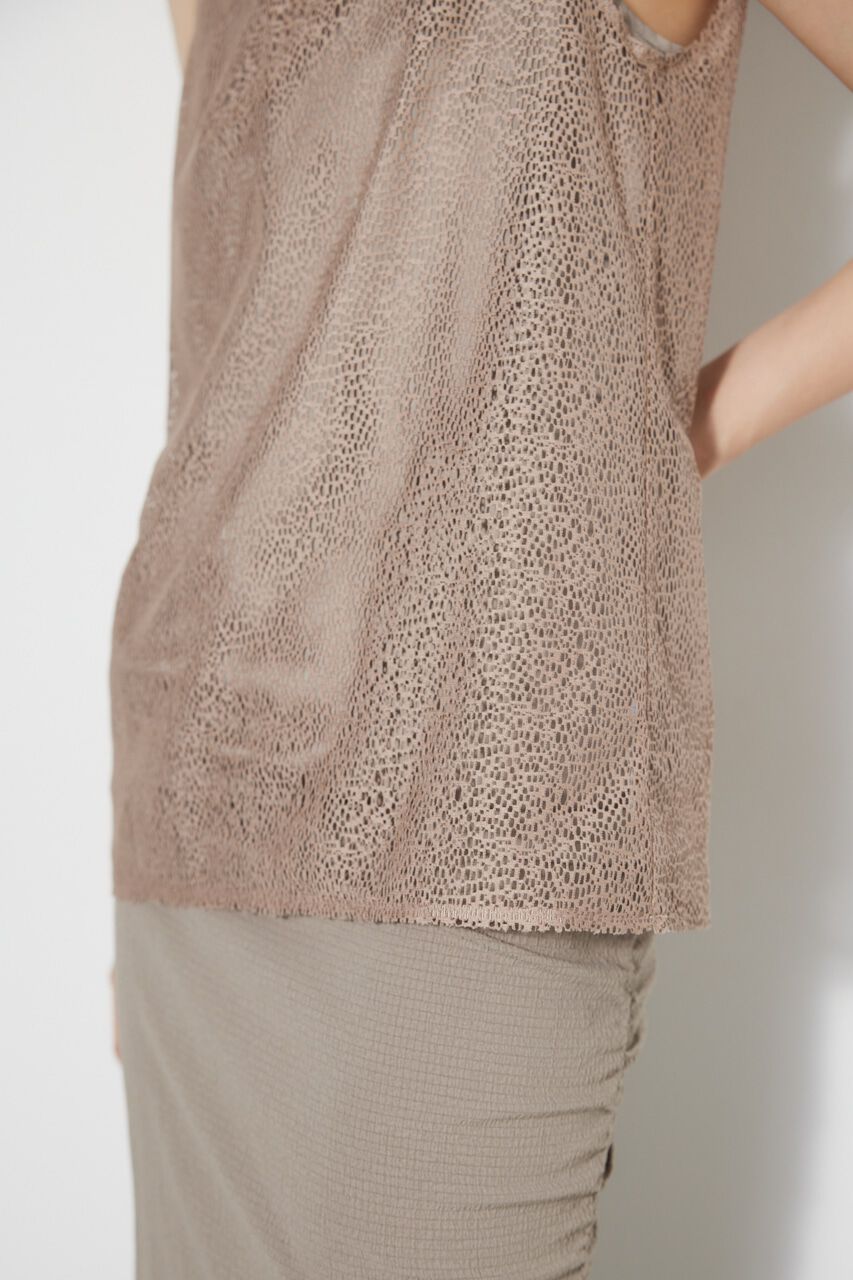 rienda「メッシュレースBLS」|シャツ・ブラウス|