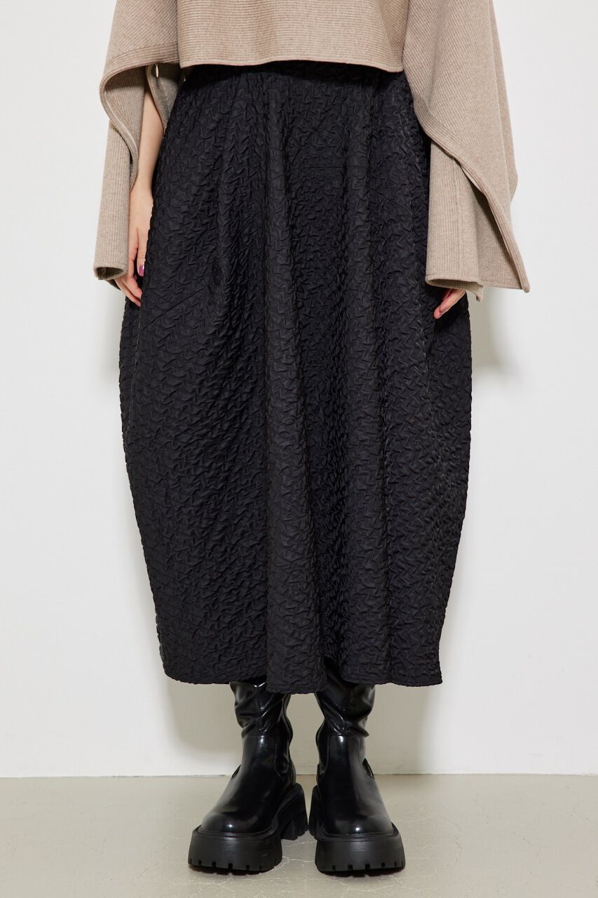 rienda「ラウンドフォルムJ/W SK」|スカート|