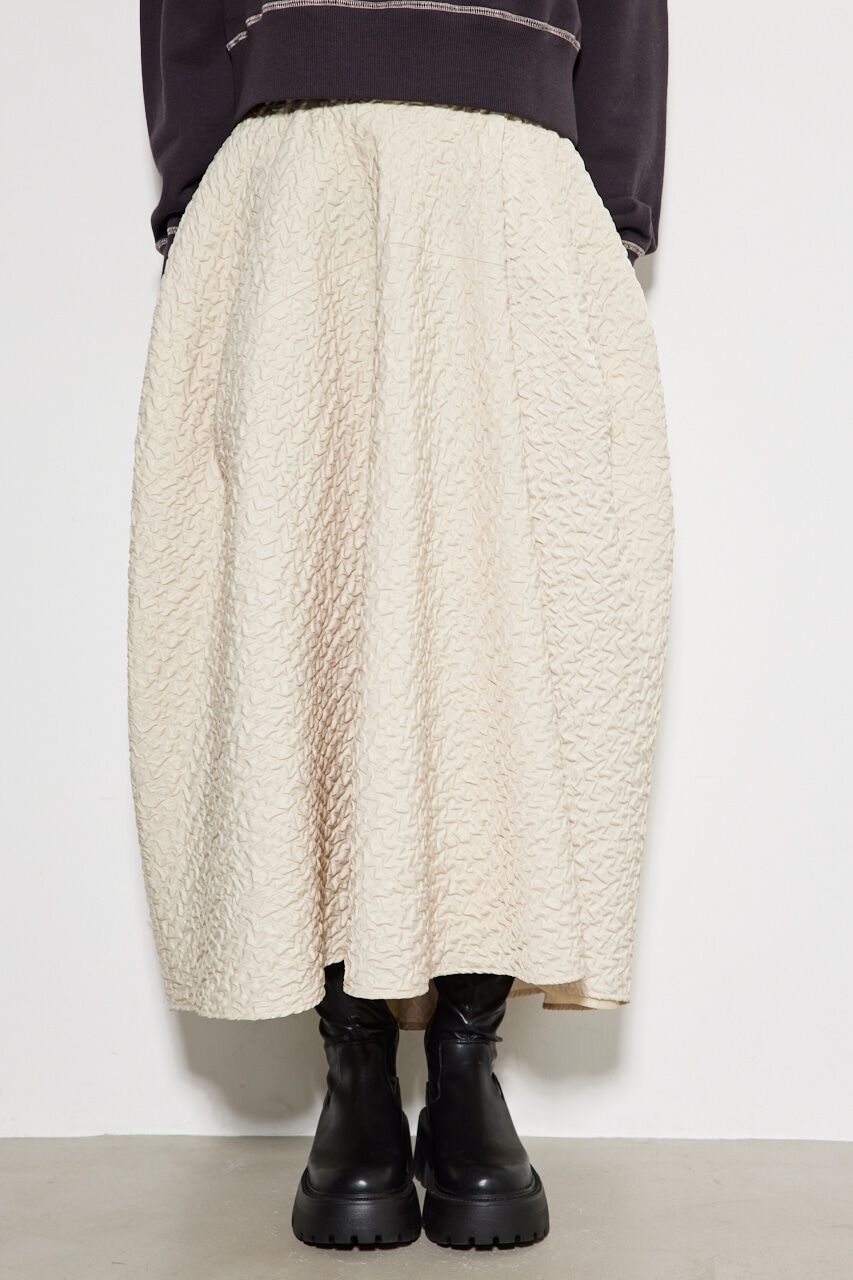 rienda「ラウンドフォルムJ/W SK」|スカート|