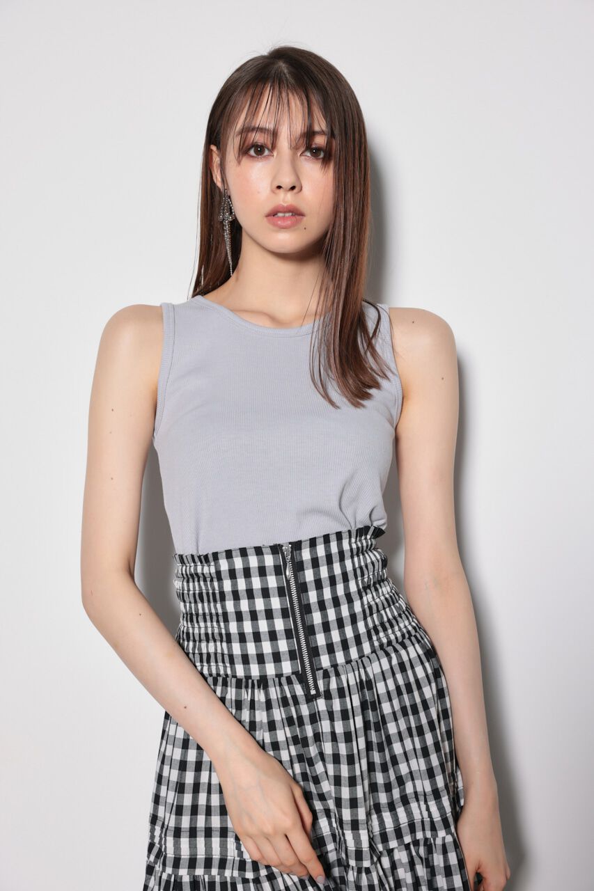 rienda「アメスリタンクカットトップス」|タンクトップ|
