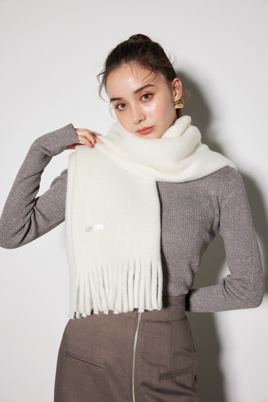 rienda「ボリュームニットストール」|その他|