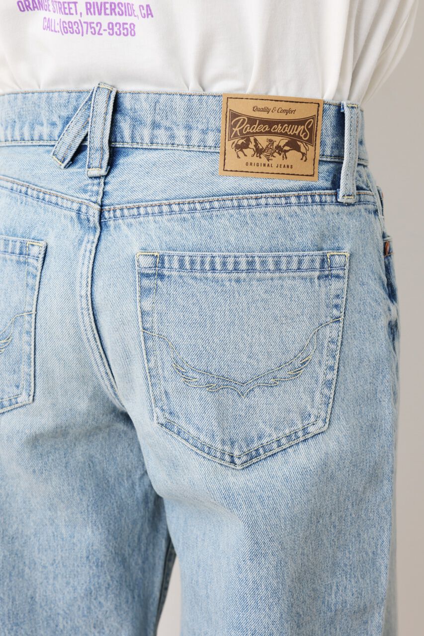 RODEO CROWNS「Rough Chic LOOSE STRAIGHT」|デニム|
