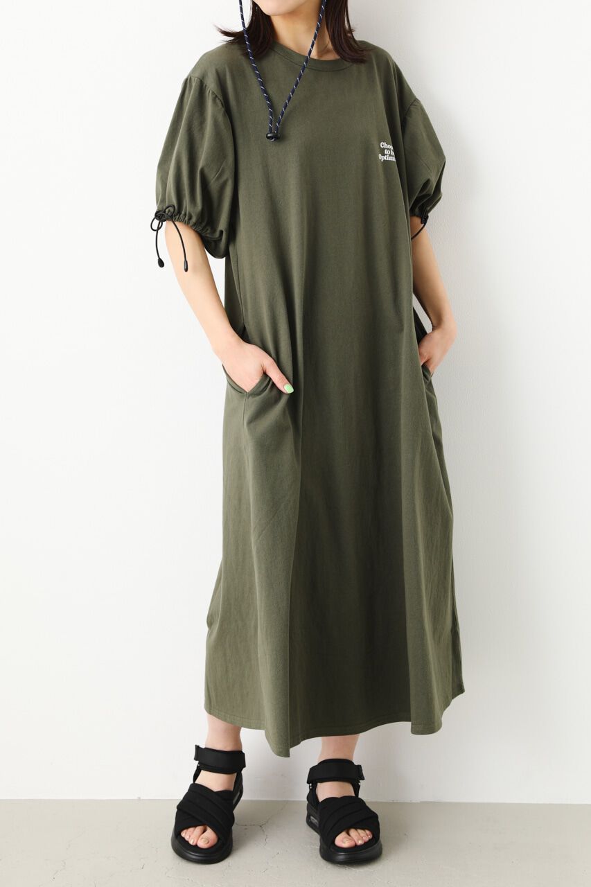 RODEO CROWNS「O/D アームシャーリングワンピース」|ワンピース|