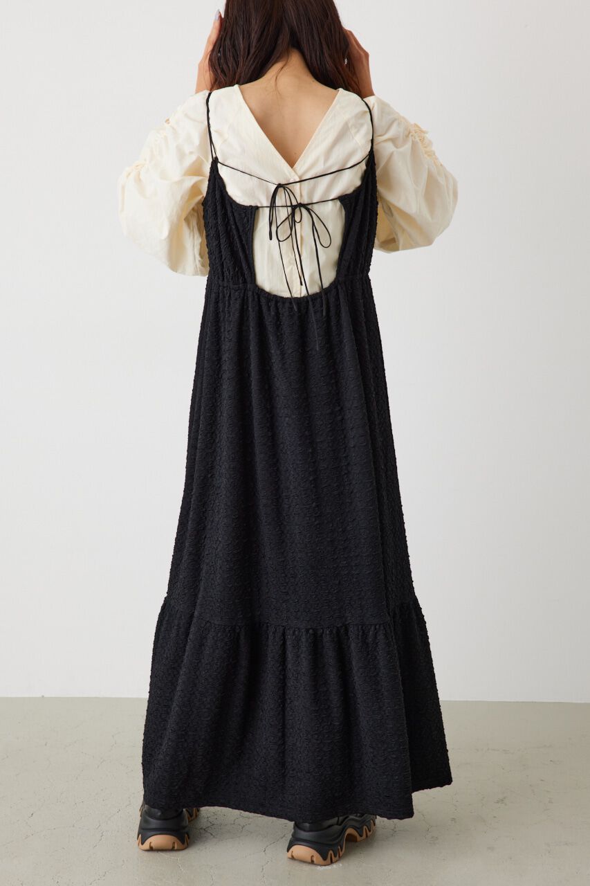 RODEO CROWNS「膨れジャガードキャミワンピース」|ワンピース|