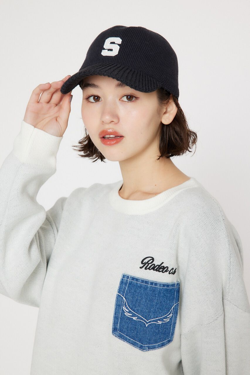 RODEO CROWNS「カラーニットロゴキャップ」|その他|