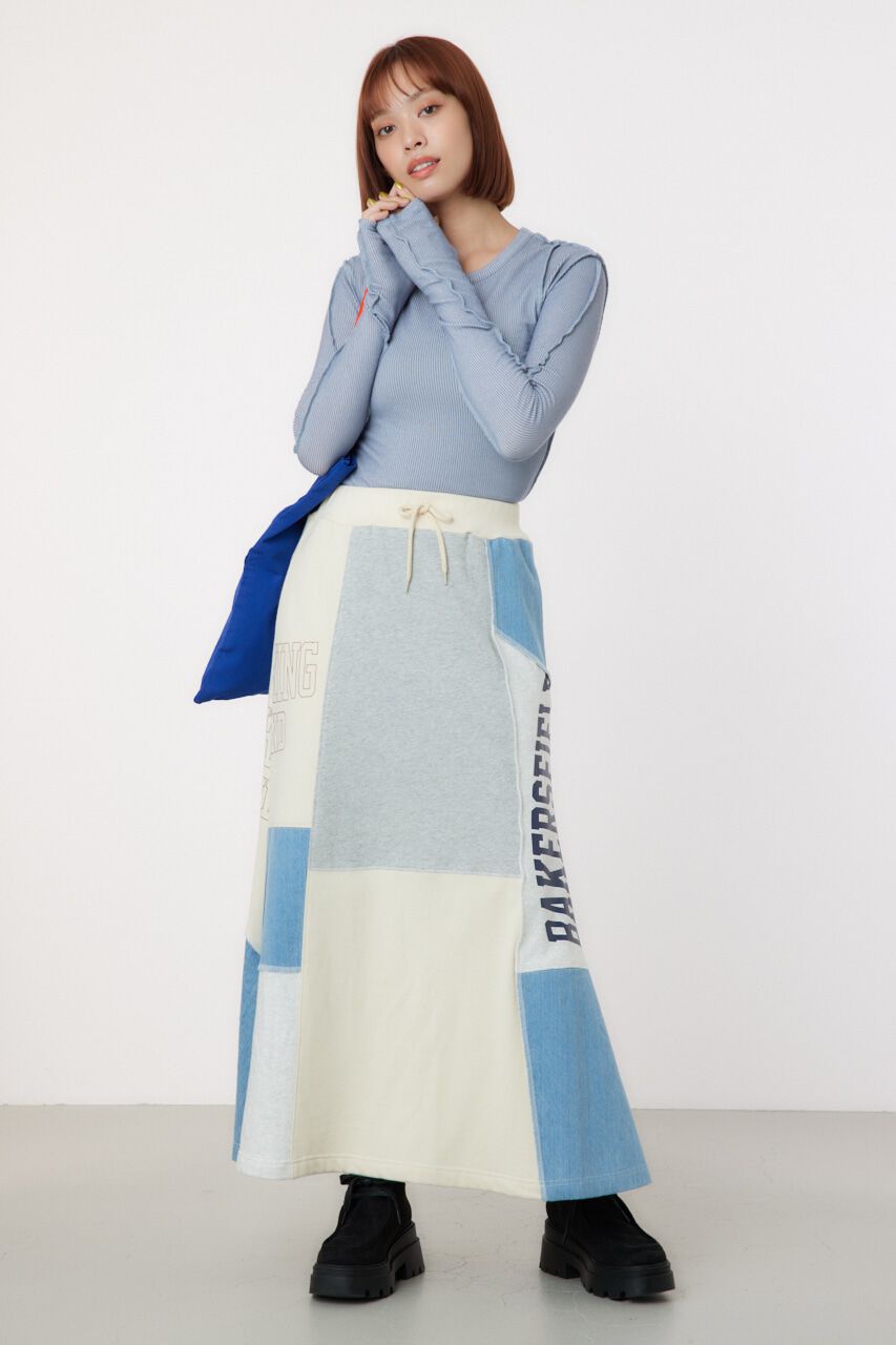 RODEO CROWNS「カスタム college マキシスカート」|スカート|