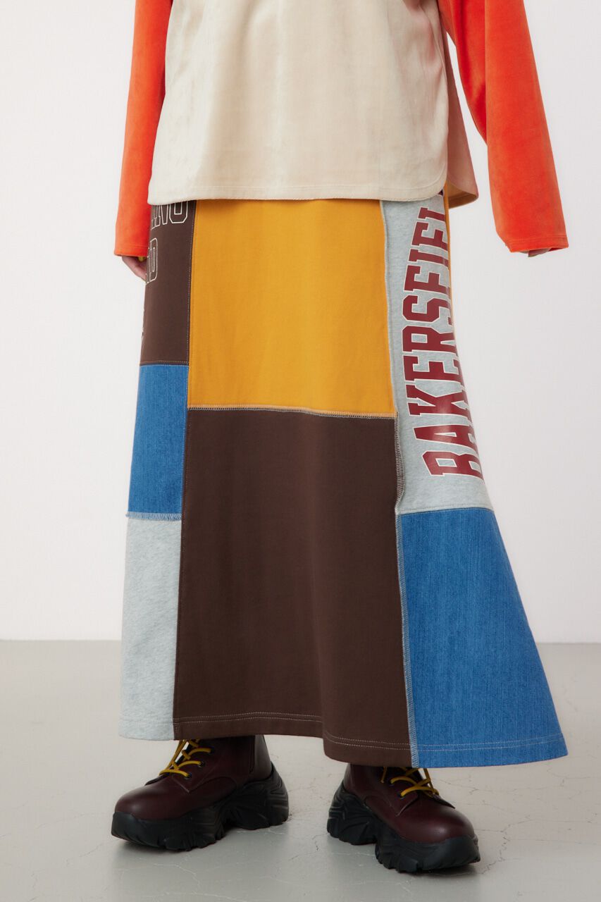 RODEO CROWNS「カスタム college マキシスカート」|スカート|