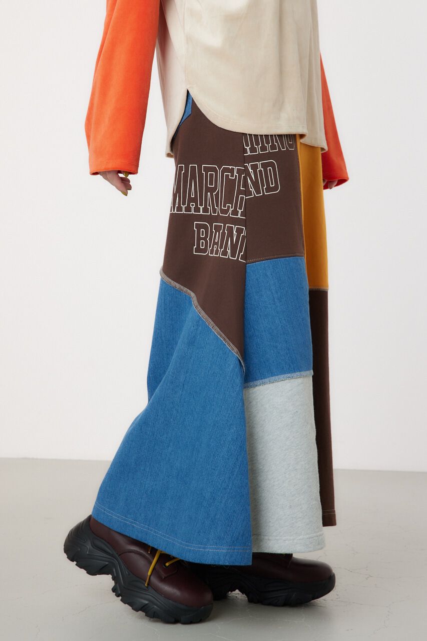 RODEO CROWNS「カスタム college マキシスカート」|スカート|