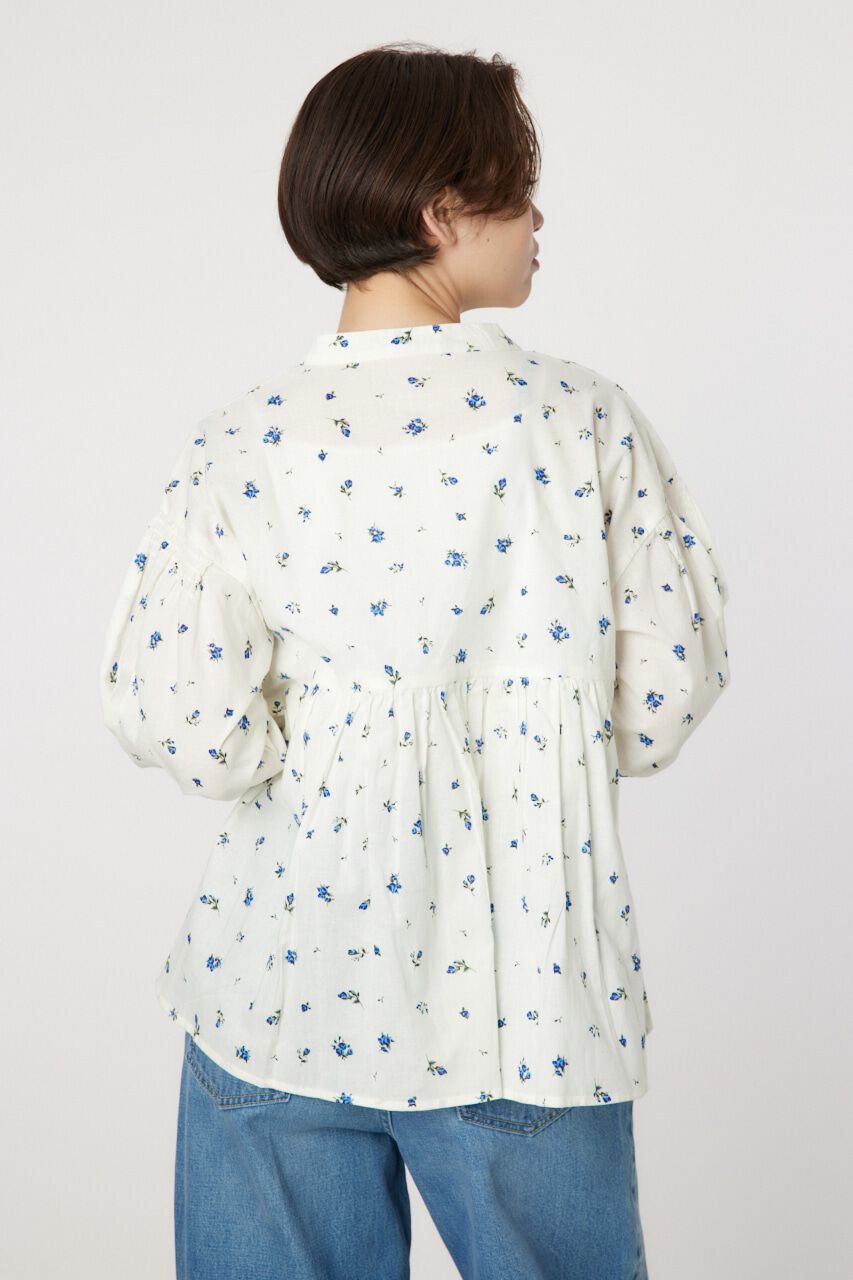 RODEO CROWNS「フラワーパターンカフタンシャツ」|シャツ・ブラウス|