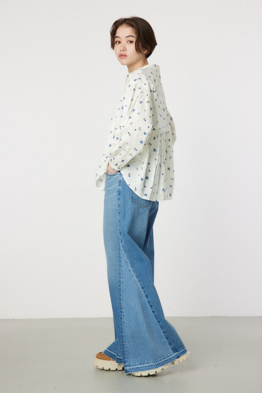 RODEO CROWNS「フラワーパターンカフタンシャツ」|シャツ・ブラウス|