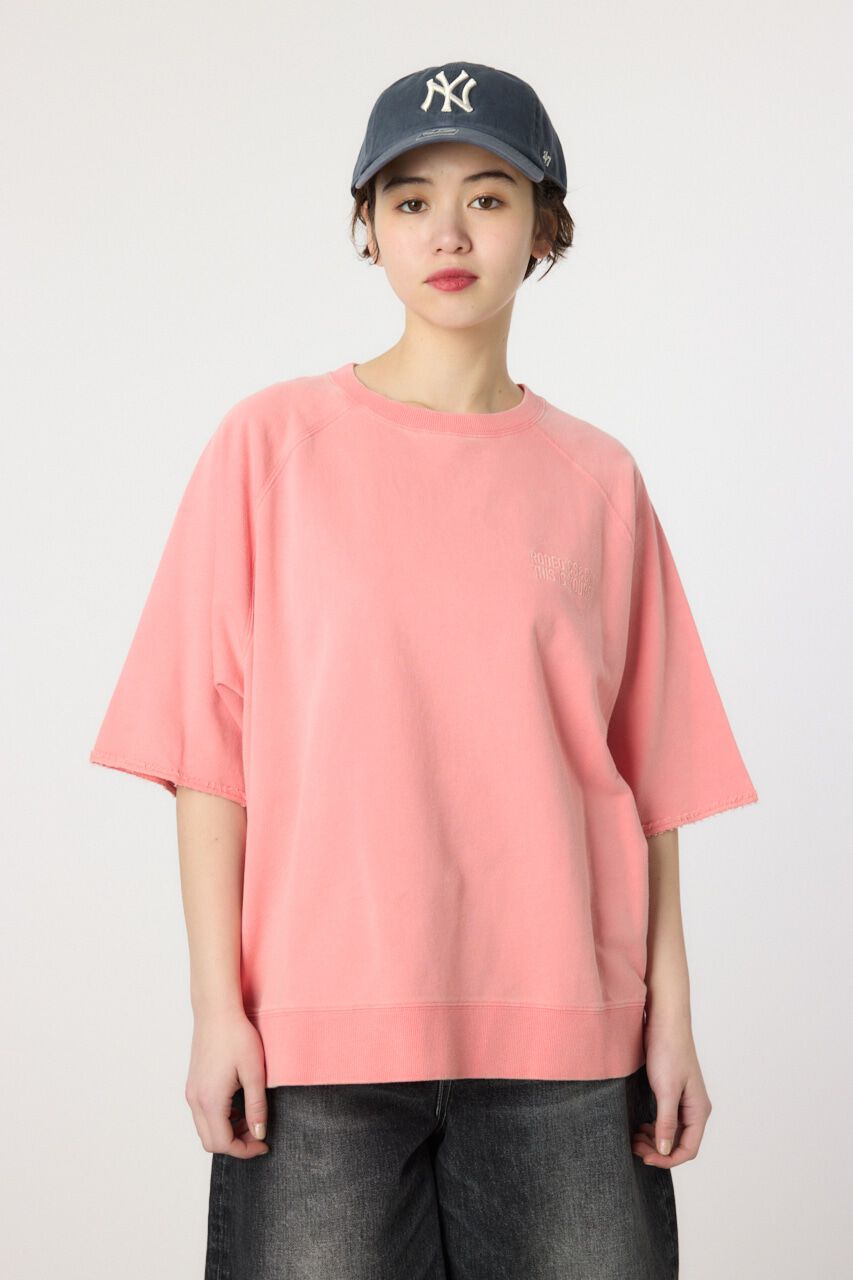 RODEO CROWNS「CIRCLE エンボスロゴ半袖スウェットトップス」|Tシャツ・カットソー|