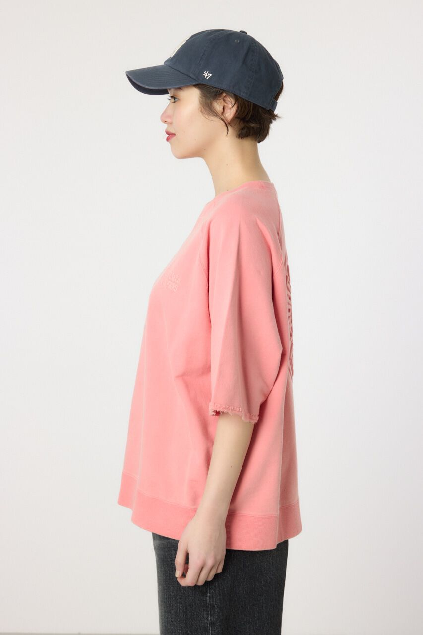 RODEO CROWNS「CIRCLE エンボスロゴ半袖スウェットトップス」|Tシャツ・カットソー|