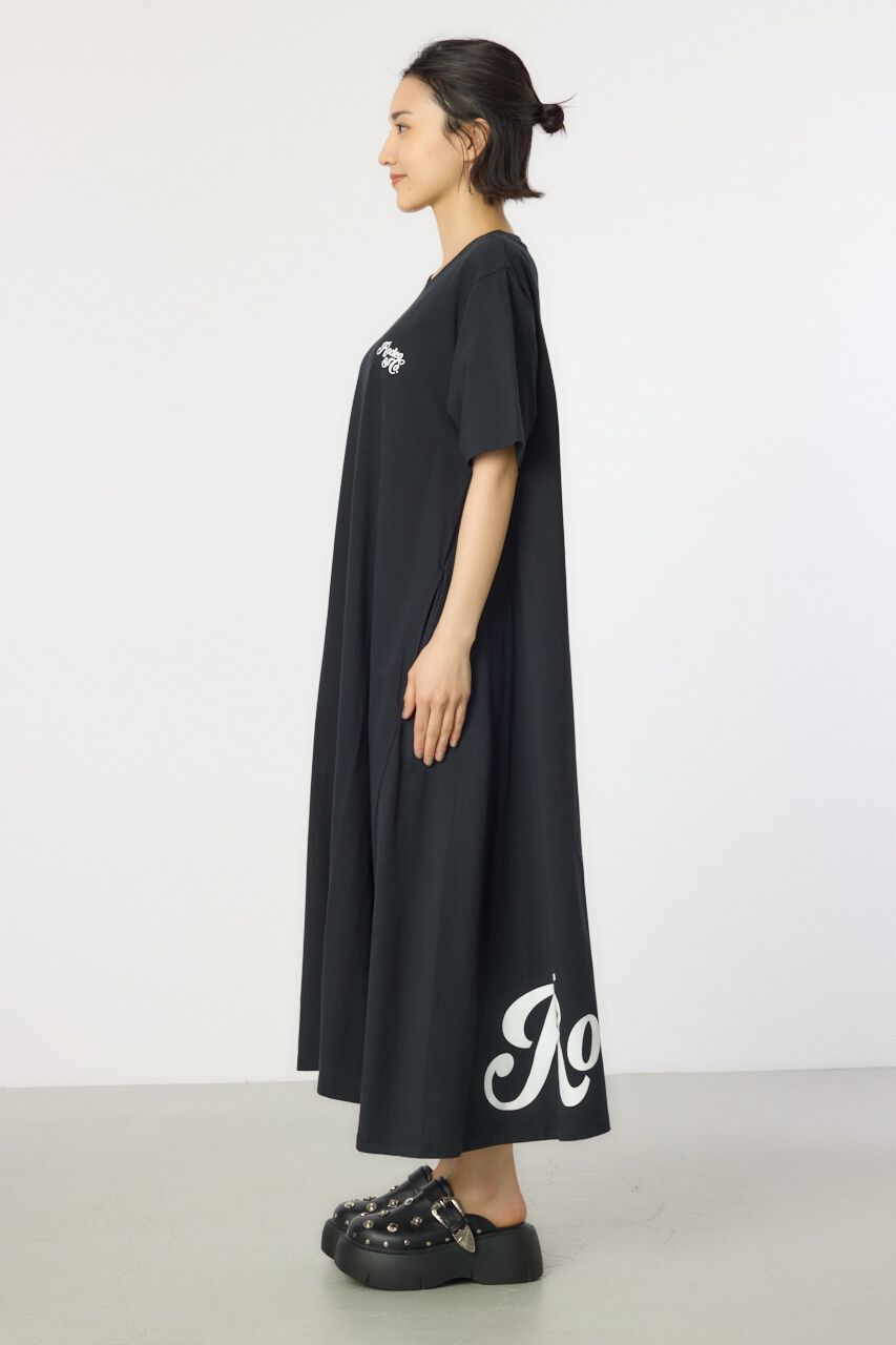 RODEO CROWNS「Vネックスクリプトロゴマキシワンピース」|ワンピース|