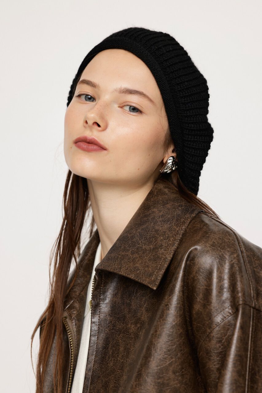 SLY「RIB KNIT ベレー」|その他|