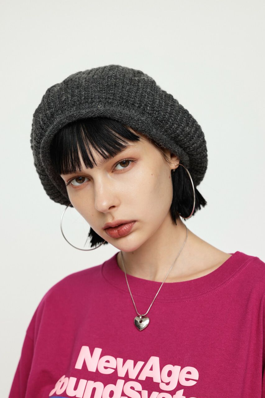 SLY「RIB KNIT ベレー」|その他|