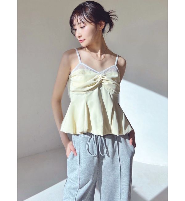 RESEXXY「ヘムバルーンキャミトップス【セットアップ着用可能】」|シャツ・ブラウス|