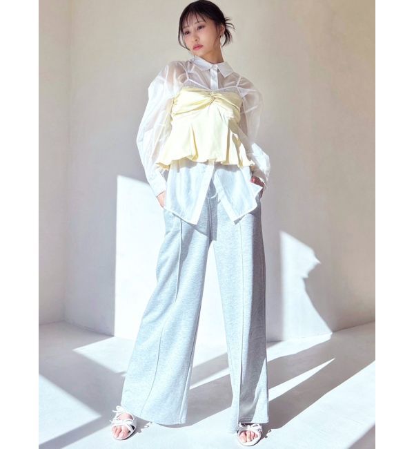 RESEXXY「ヘムバルーンキャミトップス【セットアップ着用可能】」|シャツ・ブラウス|