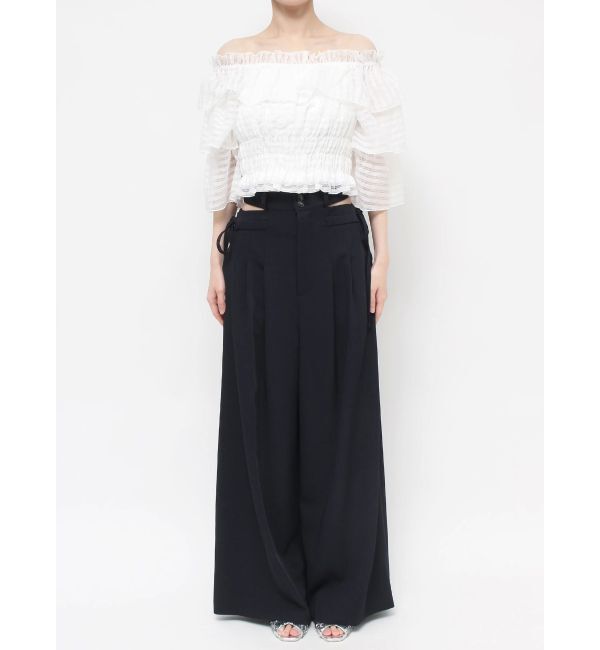 dazzlin「ティアードスリーブオフショルブラウス」|シャツ・ブラウス|