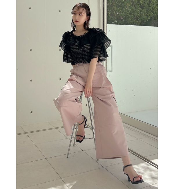 dazzlin「ティアードスリーブオフショルブラウス」|シャツ・ブラウス|