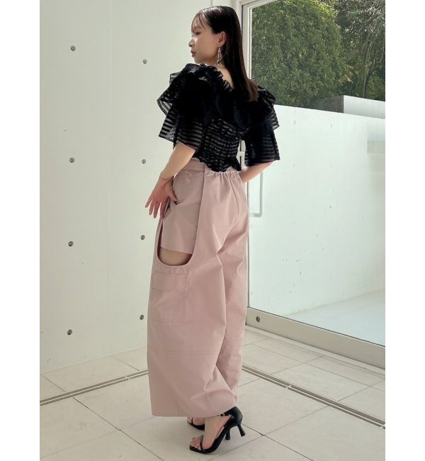 dazzlin「ティアードスリーブオフショルブラウス」|シャツ・ブラウス|