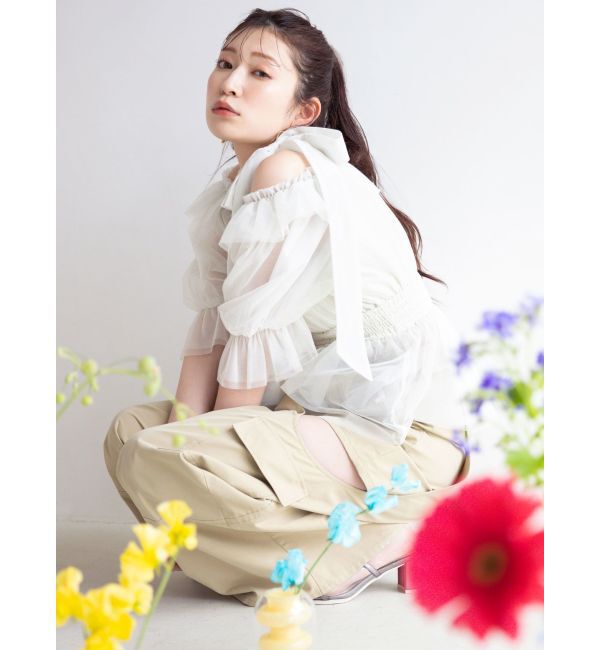 dazzlin「サイドオープンカーゴワイドパンツ」|その他|