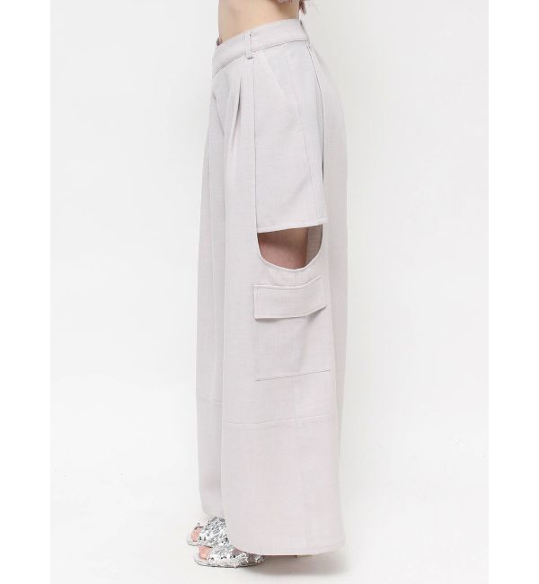 dazzlin「サイドオープンカーゴワイドパンツ」|その他|