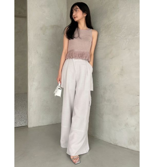 dazzlin「サイドオープンカーゴワイドパンツ」|その他|