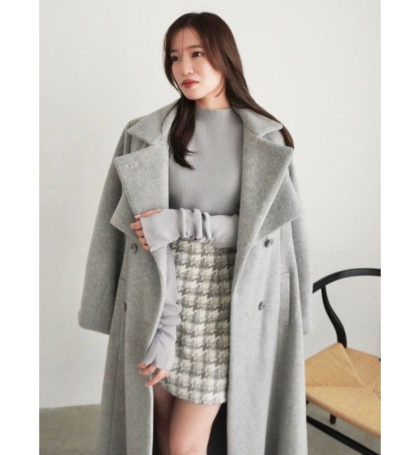 dazzlin「【SETUP】マテリアルコンパクトミニスカート※セットアップ対応」|スカート|