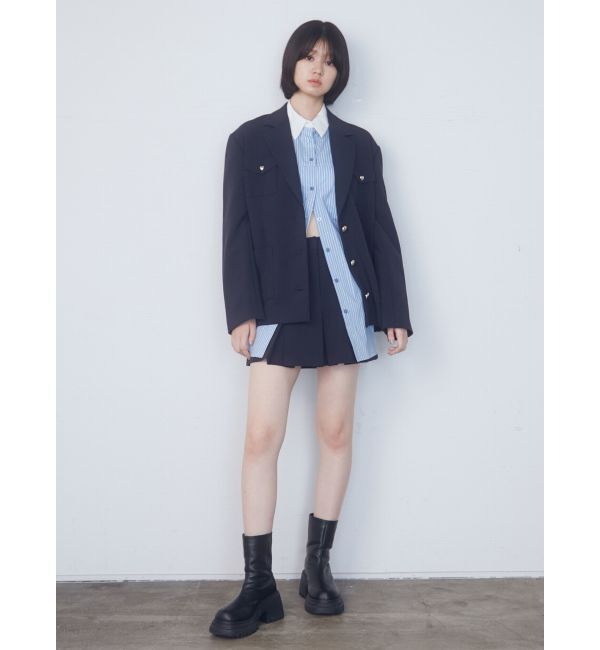 EMODA「シングルブレザージャケット」|テーラードジャケット|