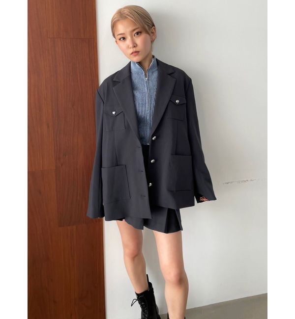 EMODA「シングルブレザージャケット」|テーラードジャケット|