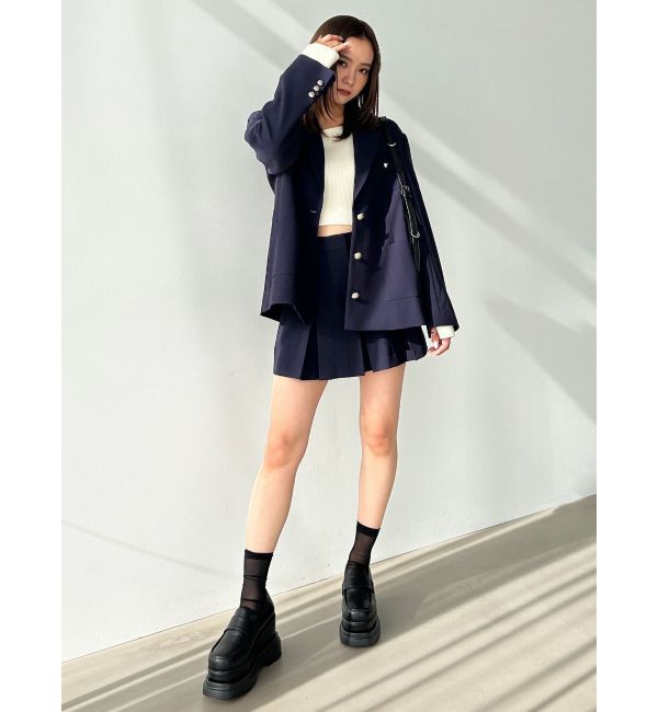 EMODA「シングルブレザージャケット」|テーラードジャケット|