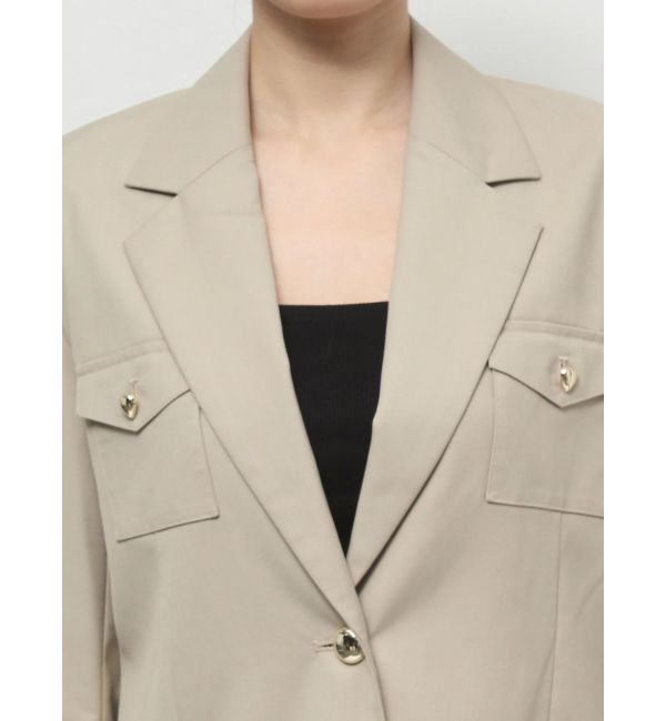 EMODA「シングルブレザージャケット」|テーラードジャケット|