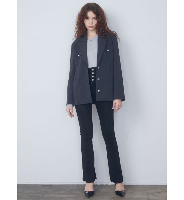 EMODA「シングルブレザージャケット」|テーラードジャケット|
