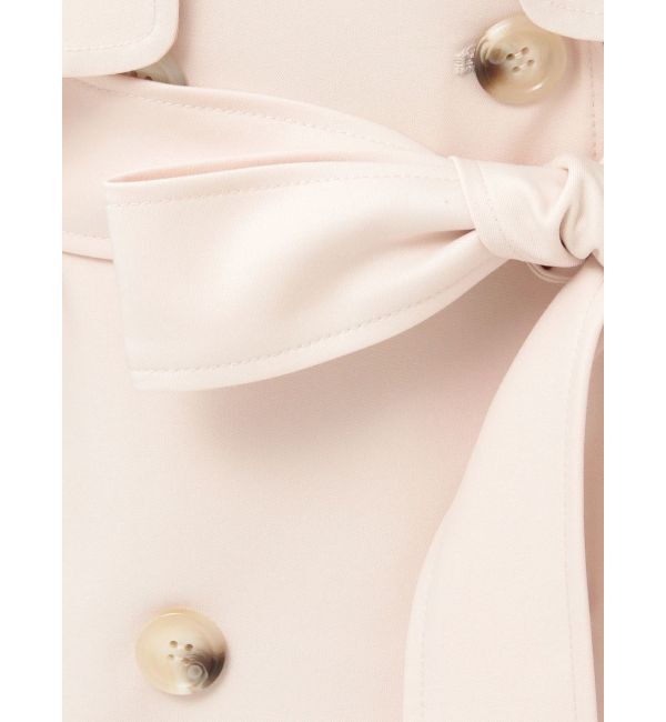 MERCURYDUO「バックチュールトレンチコート」|トレンチコート|