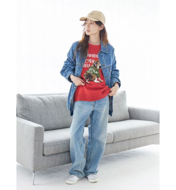 Ungrid「フェイクスウェードロゴキャップ」|キャップ・キャスケット|