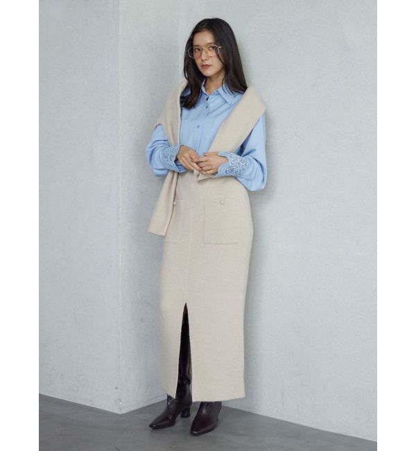 LAGUNAMOON「レースカフスシャツ」|シャツ・ブラウス|