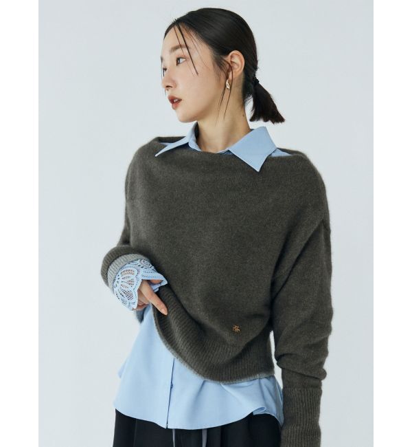 LAGUNAMOON「レースカフスシャツ」|シャツ・ブラウス|