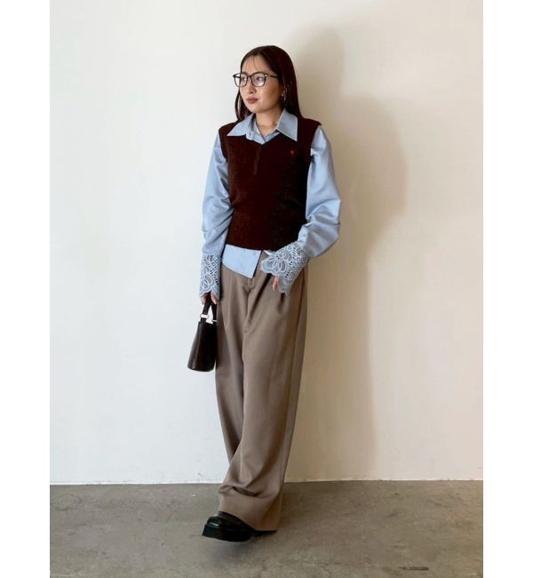 LAGUNAMOON「レースカフスシャツ」|シャツ・ブラウス|