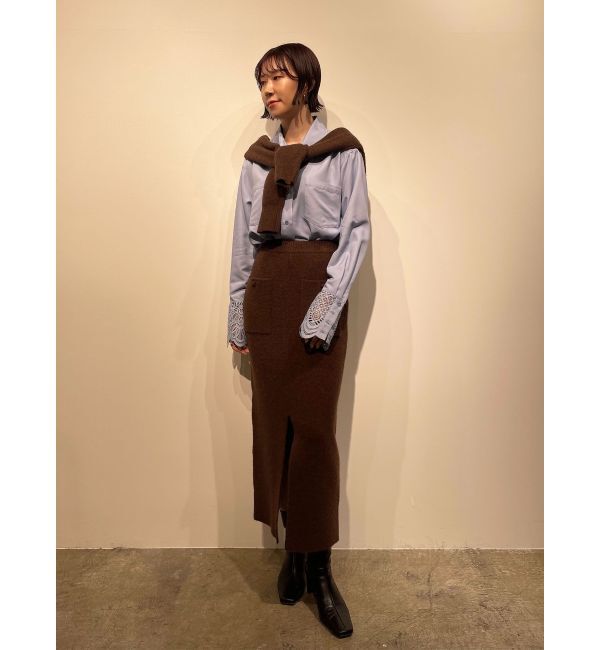 LAGUNAMOON「レースカフスシャツ」|シャツ・ブラウス|