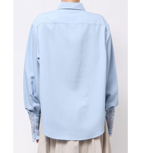 LAGUNAMOON「レースカフスシャツ」|シャツ・ブラウス|